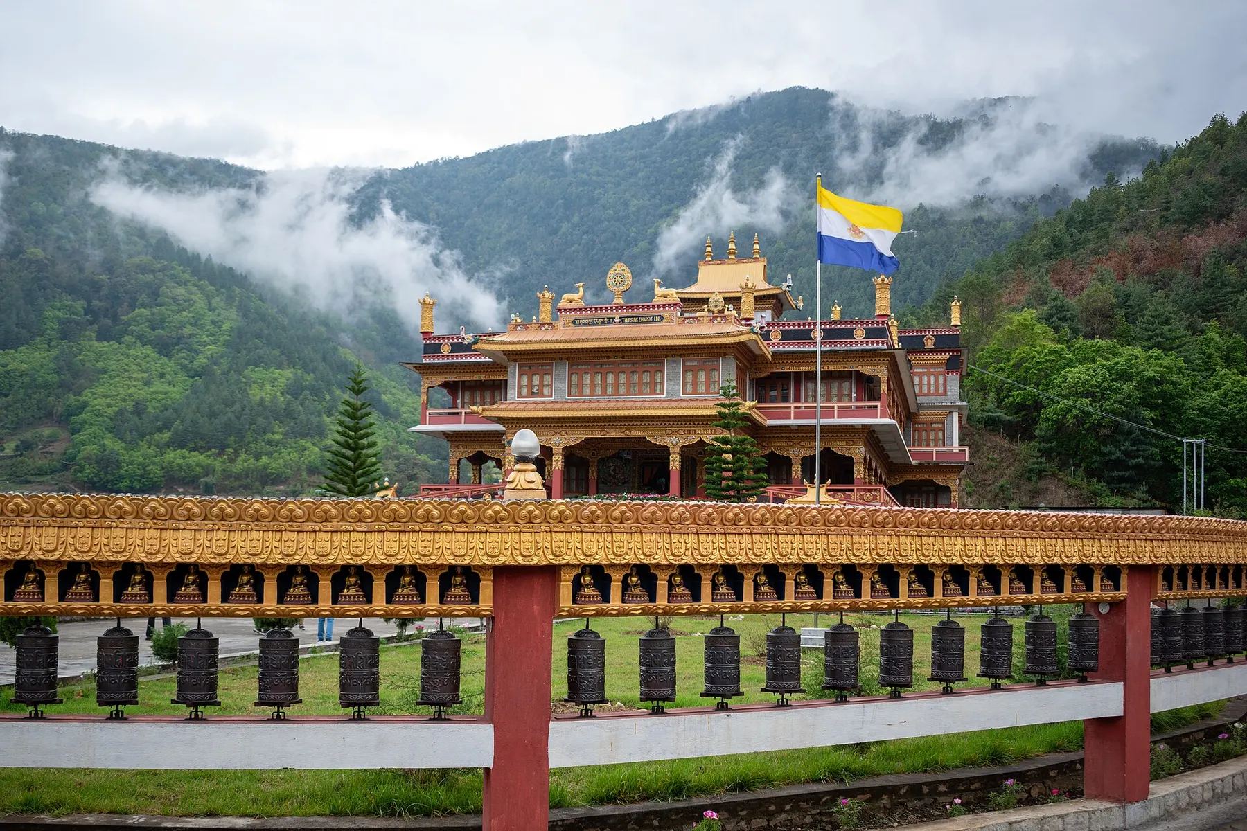 Thupsung Dhargye Ling Monastery in Dirang